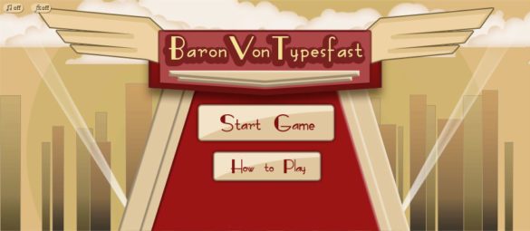 HTML5 typing games to test typing skills