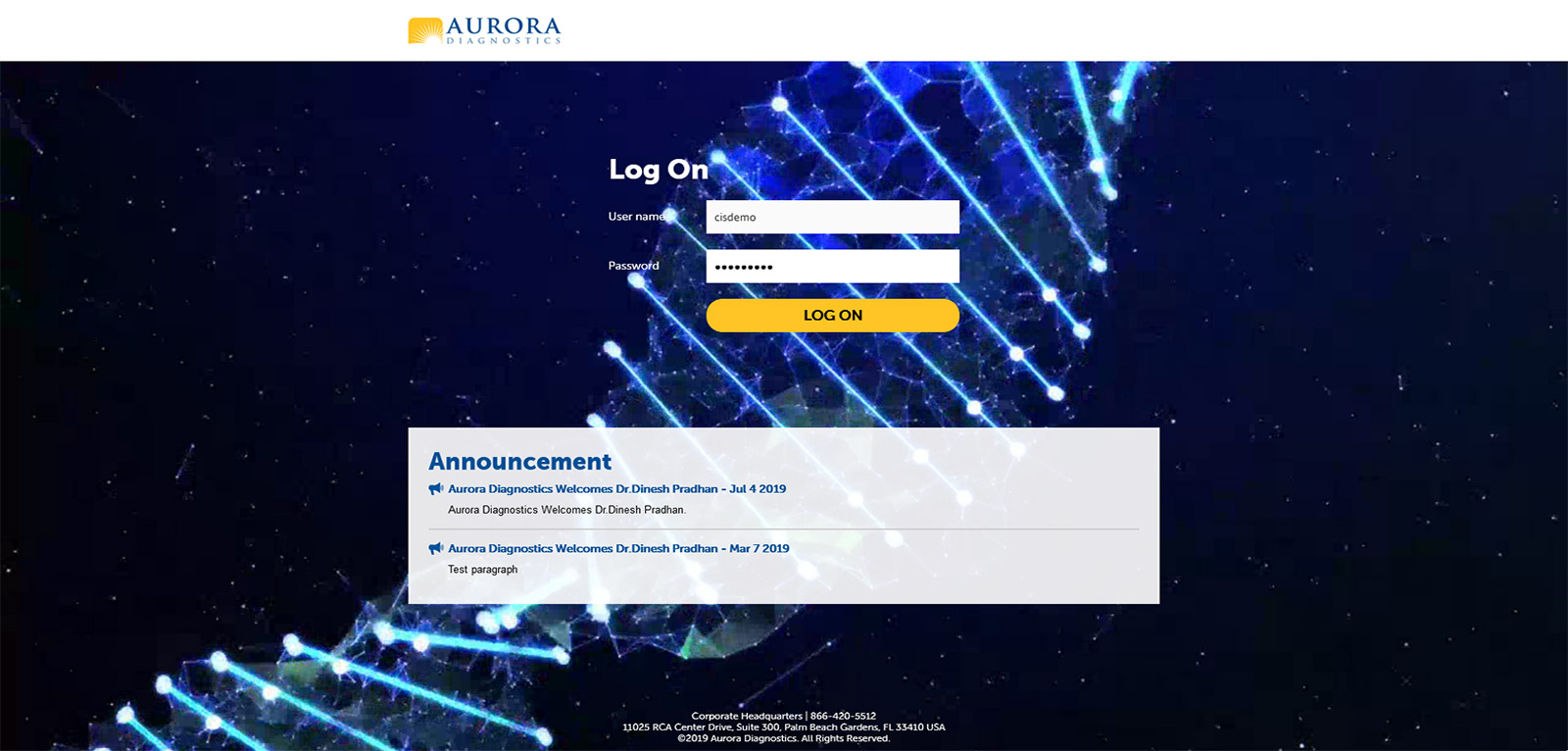 Aurora Diagnostics – Netscaler 12.1
