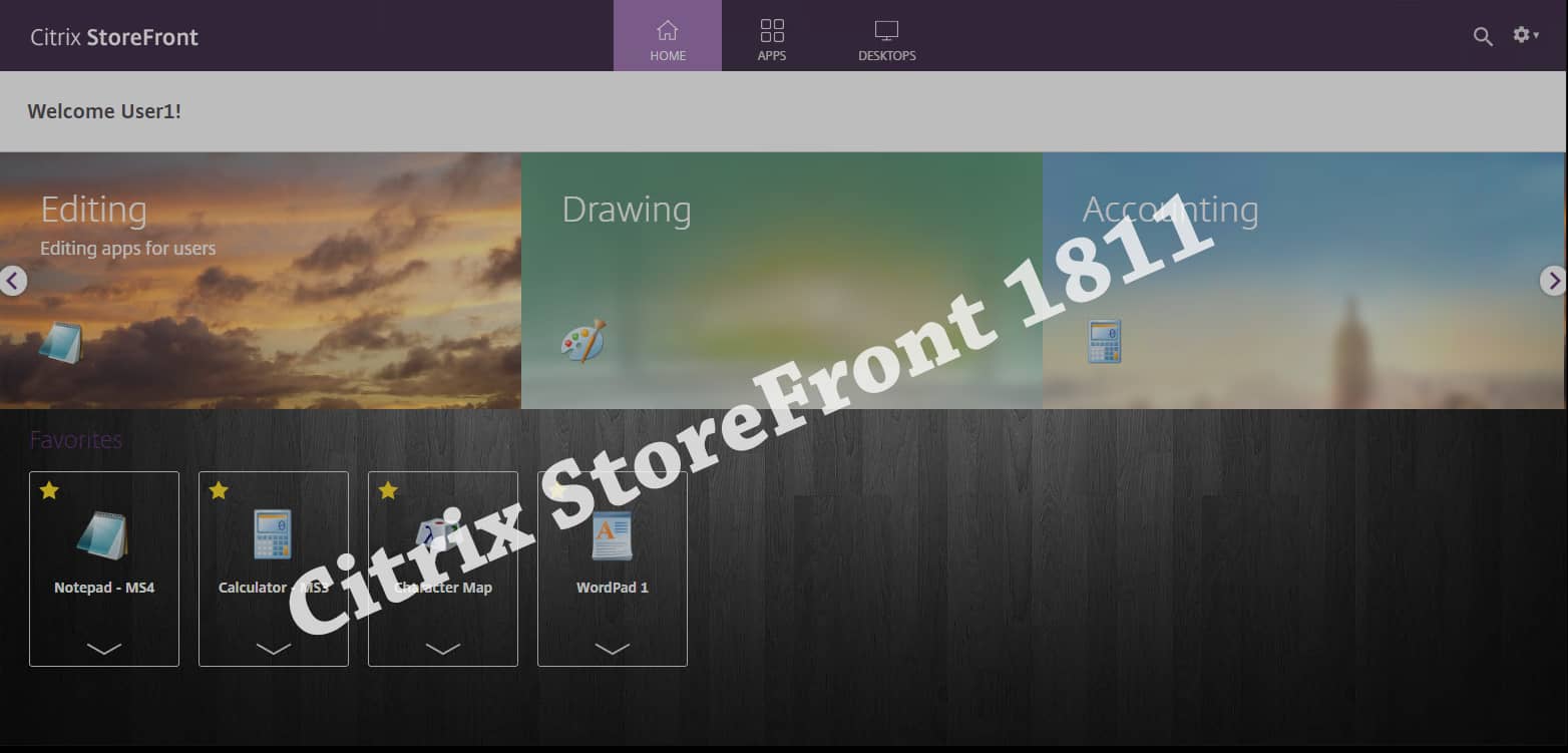 Citrix StoreFront 1811 the new web interface for Citrix Virtual Apps and Desktops has been released.