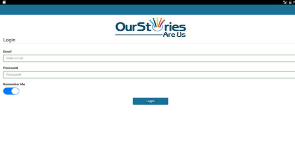 OurStoriesAreUs – Story Builder App for Mobile Platform