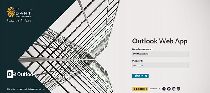 The New theme for Custom Outlook Web App (OWA) 2013 demo is up now