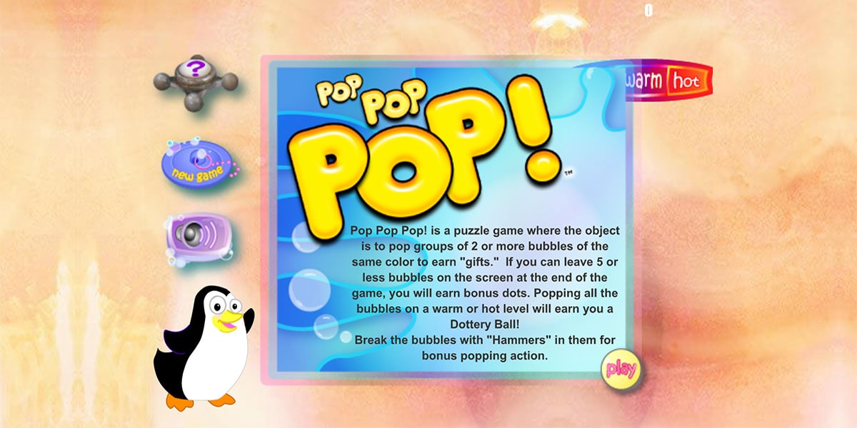 PopPopPop – Web and Mobile Game
