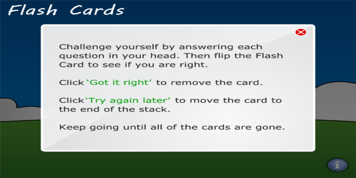 Flash Cards – Flash to HTML5 game