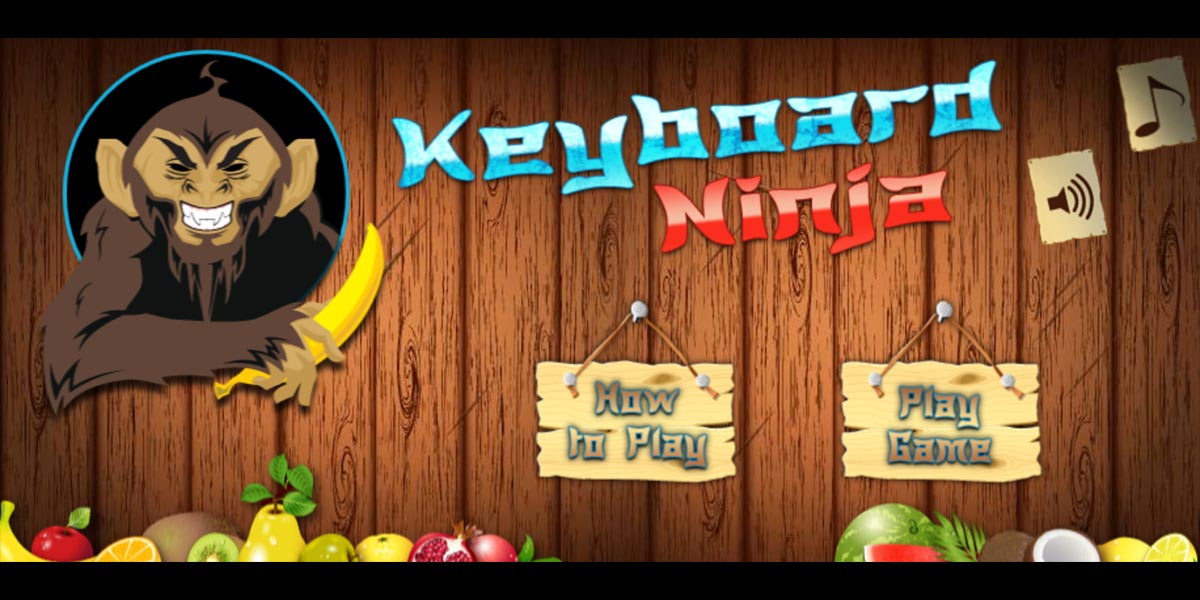 Keyboard Ninja – Flash to HTML5 online typing game