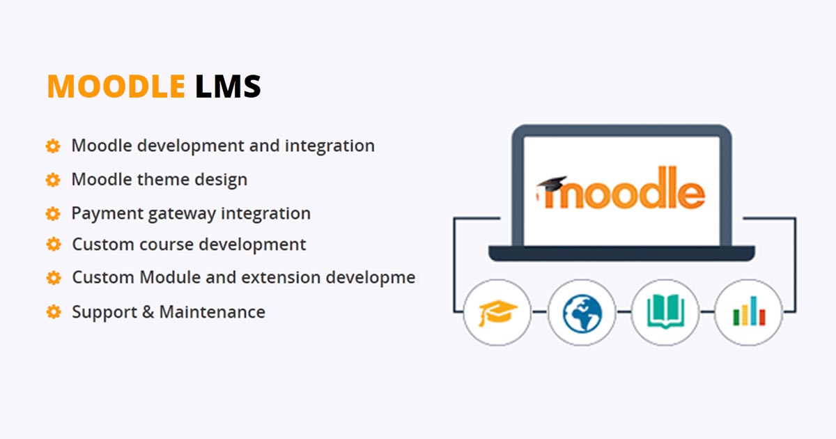 Moodle LMS Customization Custom Learning Management system using Moodle.