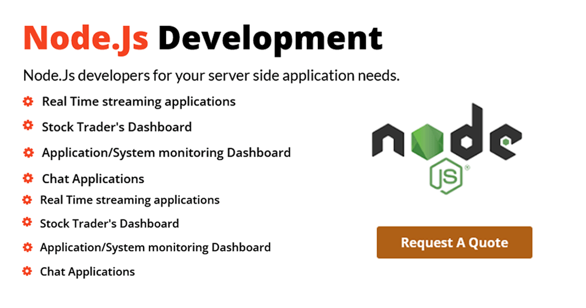 Node.Js development Company | Development and solutions using Node.Js ...