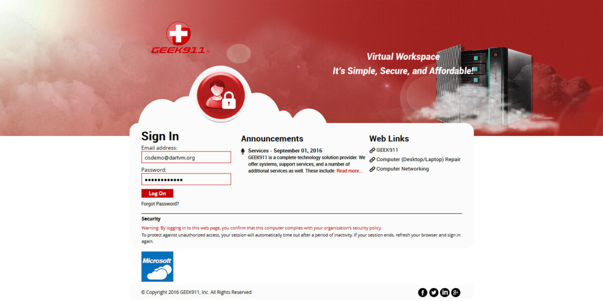 Custom RD Web Branding and Custom Features.