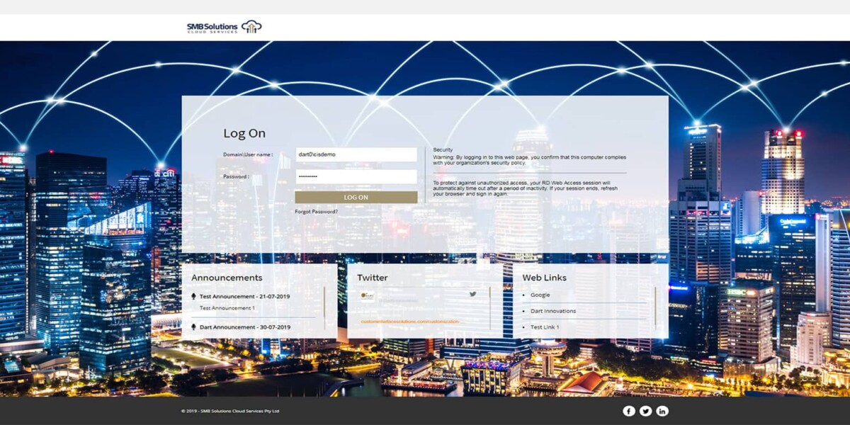 Custom RD Web Access Branding and Custom Features