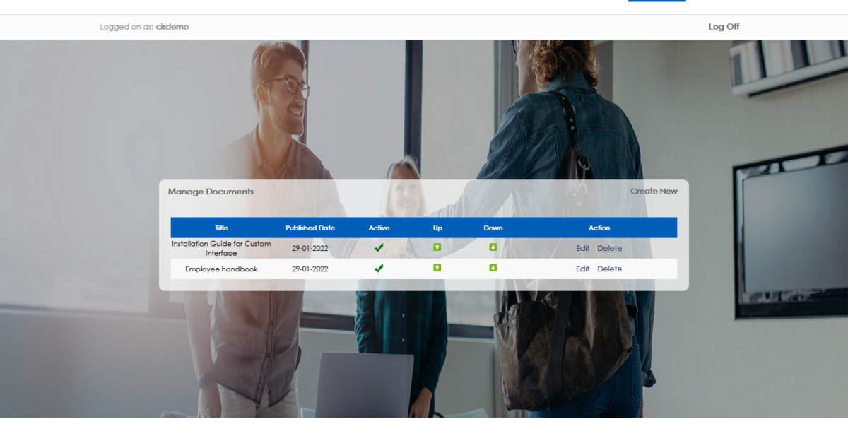 IAdmin – Manage Documents IAdmin – Manage Documents