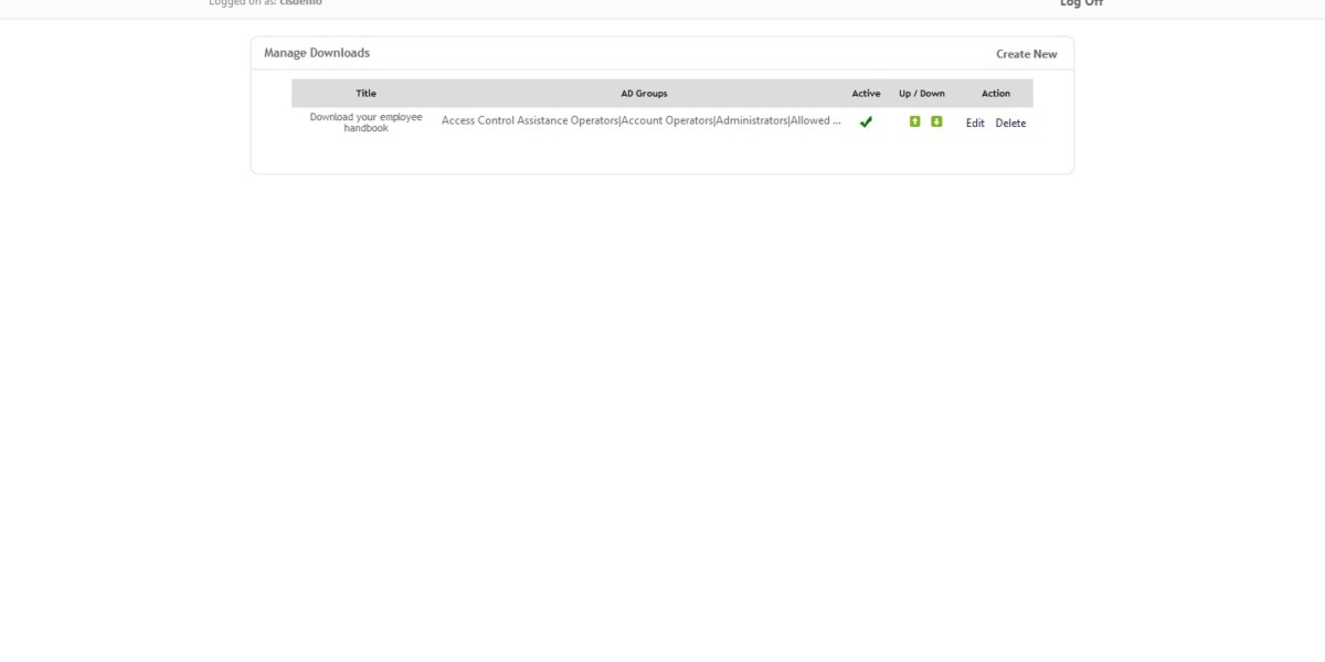 IAdmin – Manage Downloads IAdmin – Manage Downloads