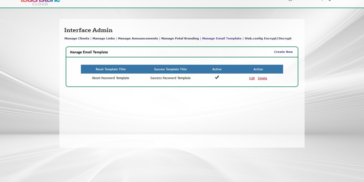 IAdmin – Manage Email Templates IAdmin – Manage Email Templates