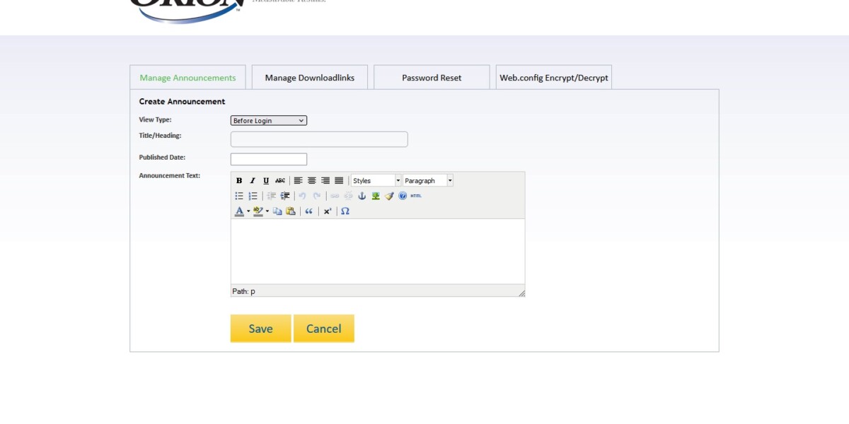 IAdmin – Create Announcements IAdmin – Create Announcements