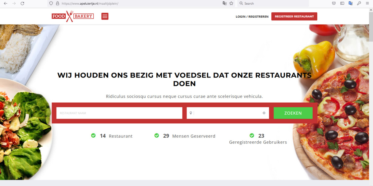 Food Bakery is a web portal where user can choose food menus from multiple restaurants at one place and order for door delivery or pickup. Any restaurant can register with this portal and display their menus. Restaurant owner can keep track of his sales, orders and payouts