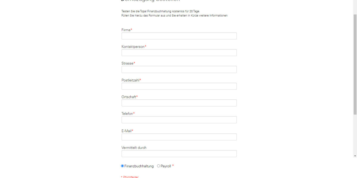Demo Registration Page Demo Registration Page